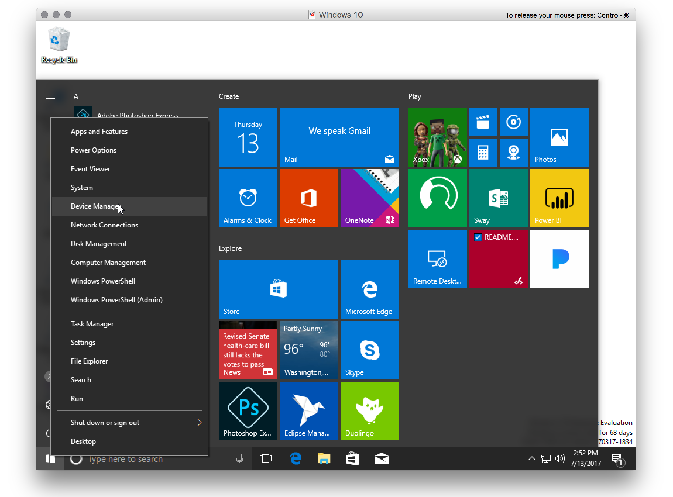 Windows 10 Terminal Emulator